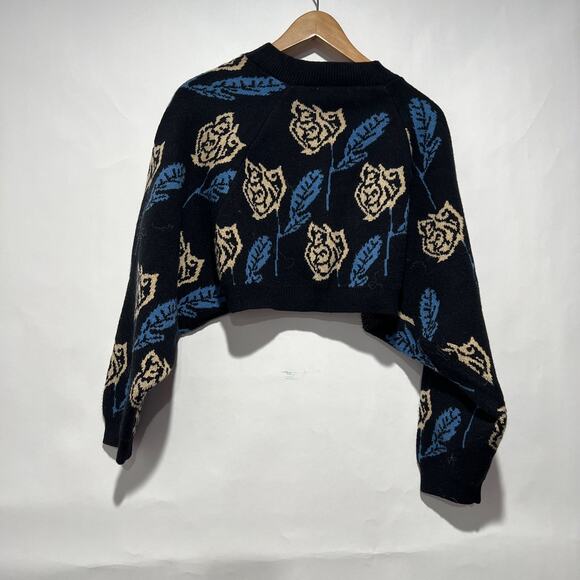 Anthropologie X Maeve Printed Knit Shrug Multicolor One Size NWT - Picture 8 of 10